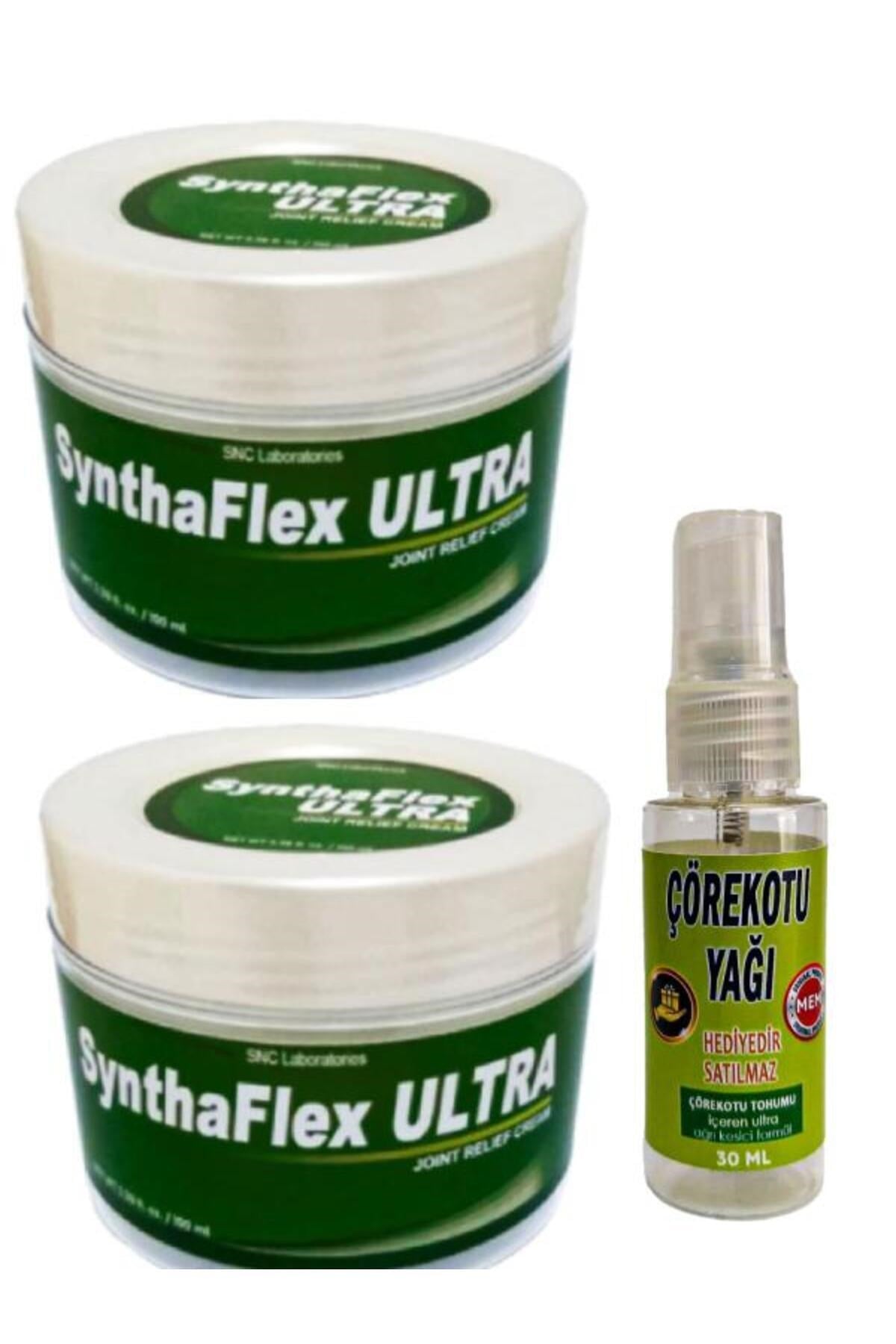 Syntha-Flex  Masaj Bakım Kremi 100 ml x 2 ad+Masaj yağı ile 30 ml