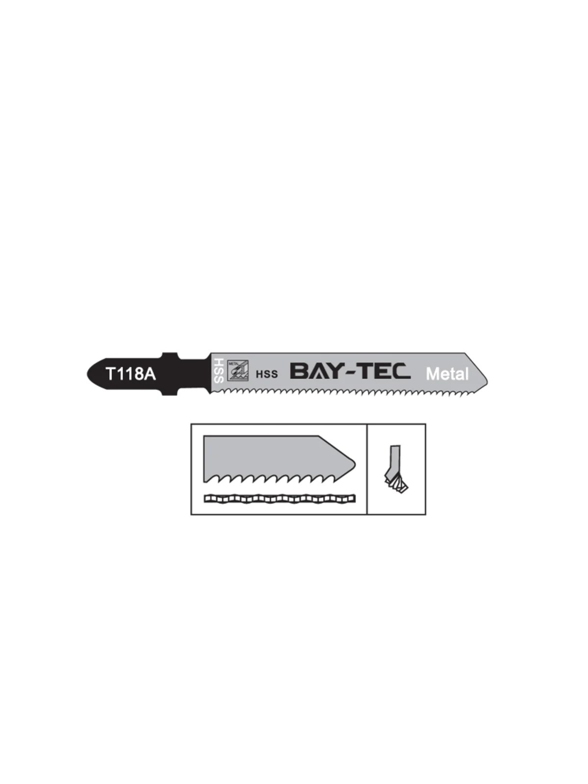 T 118 A Metal Dekupaj Testere Ağzı