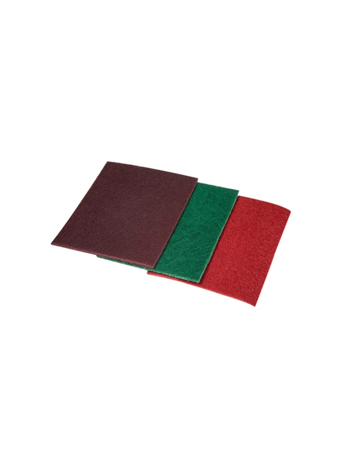 Tabaka Köşeli Skoç Elyaf Zımpara Kırmızı 320 kum 6-7 mm 230x280mm