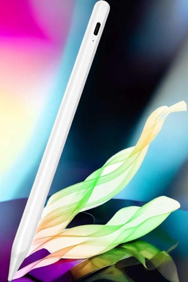 Tablet Kalemi Stylus Pen Dokunmatik Kalem Android Ve İOS Uyumlu Şarjlı
