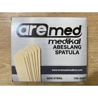 Tahta Dil Basacağı - Abeslang (Spatula) Non Steril 100'lü Kutu