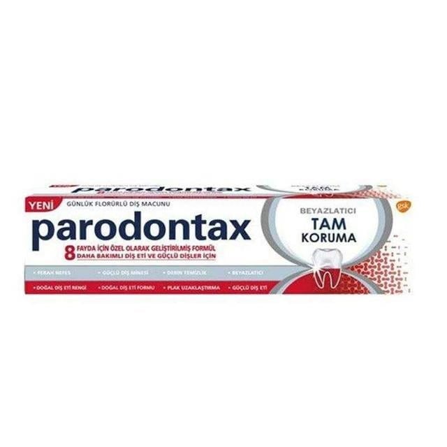 Tam Kor Beyaz Diş Macunu 75Ml