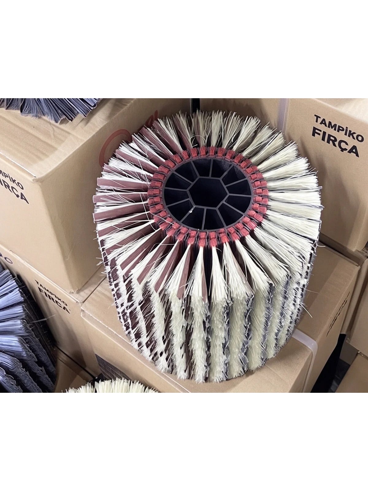 Tampiko Polisaj Fırçası Sisal Fırça 20cm