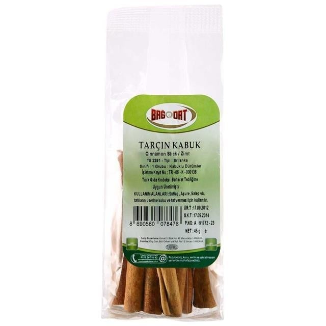 Tarçın Kabuk 45gr