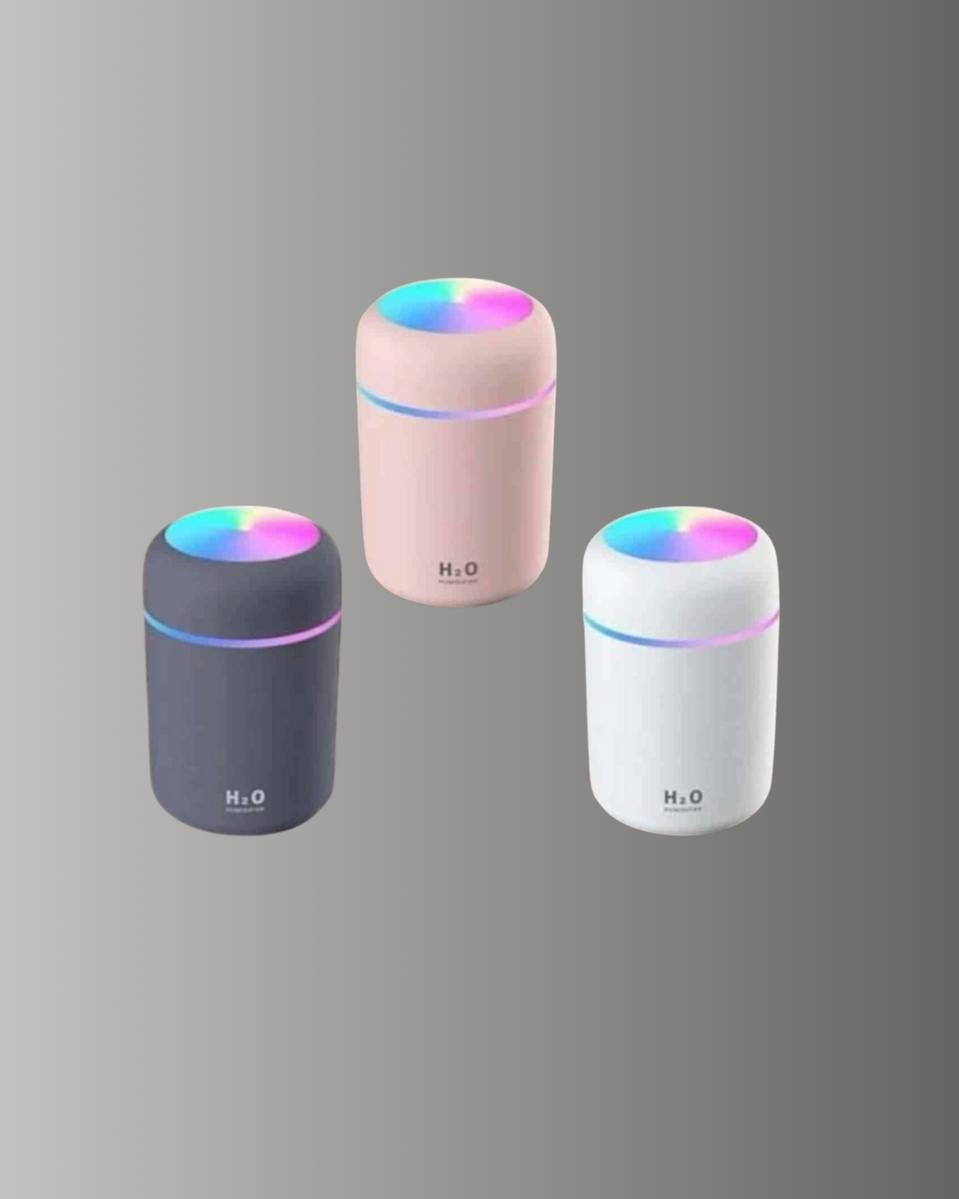 Taşınabilir Hava Nemlendirici – Renkli Işık ve USB Bağlantı
