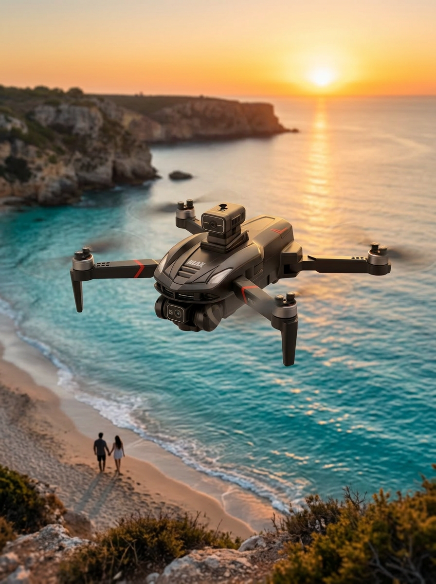 Taşınabilir Katlanabilir Drone ile Açık Alanlarda Keyifli Uçuş Deneyimi