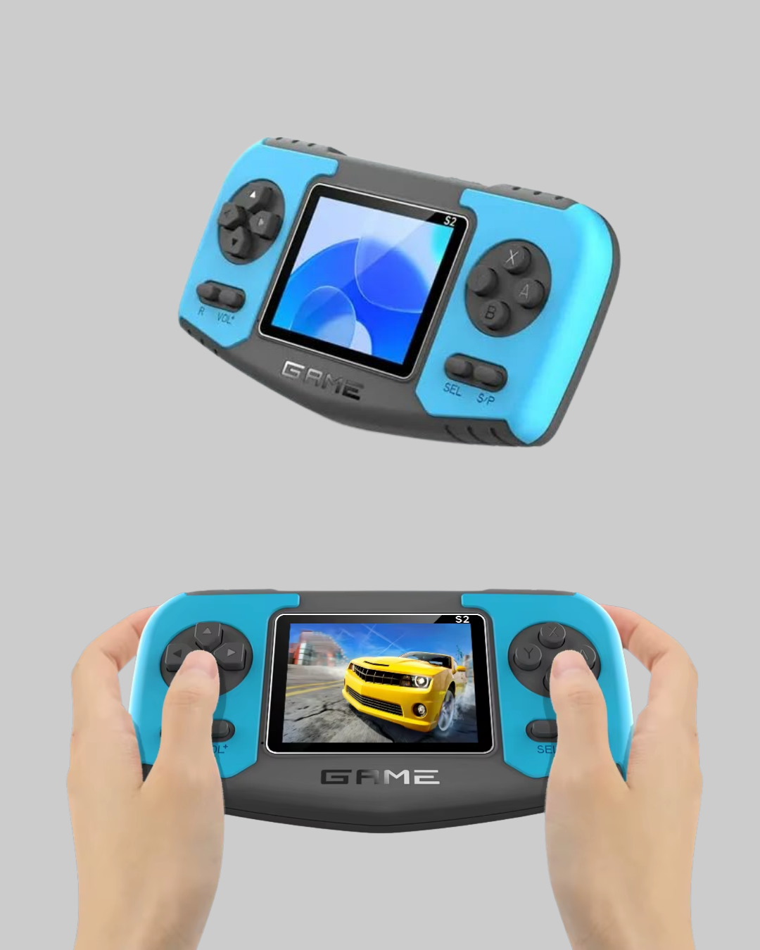 Taşınabilir Mini Video Oyun Konsolu Ergonomik Tasarım