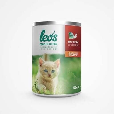 Tavuk Parça Etli Soslu Yavru Kedi Konservesi 12 Adet 400 Gr
