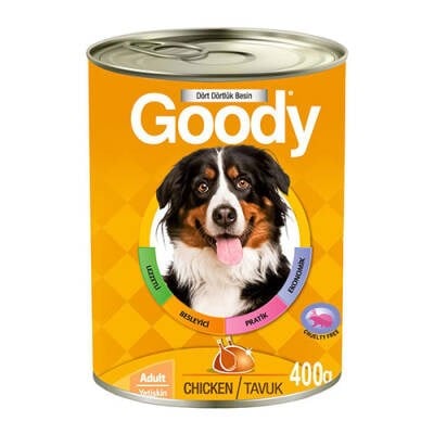 Tavuklu Yetişkin Köpek Konservesi 24 Adet 400 Gr