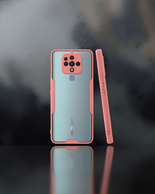 Tecno Camon 16 Kılıf Platin Silikon - Pembe