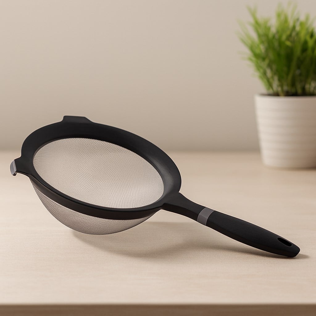 Tel Süzgeç 16 cm (650 ml) Plastik Saplı