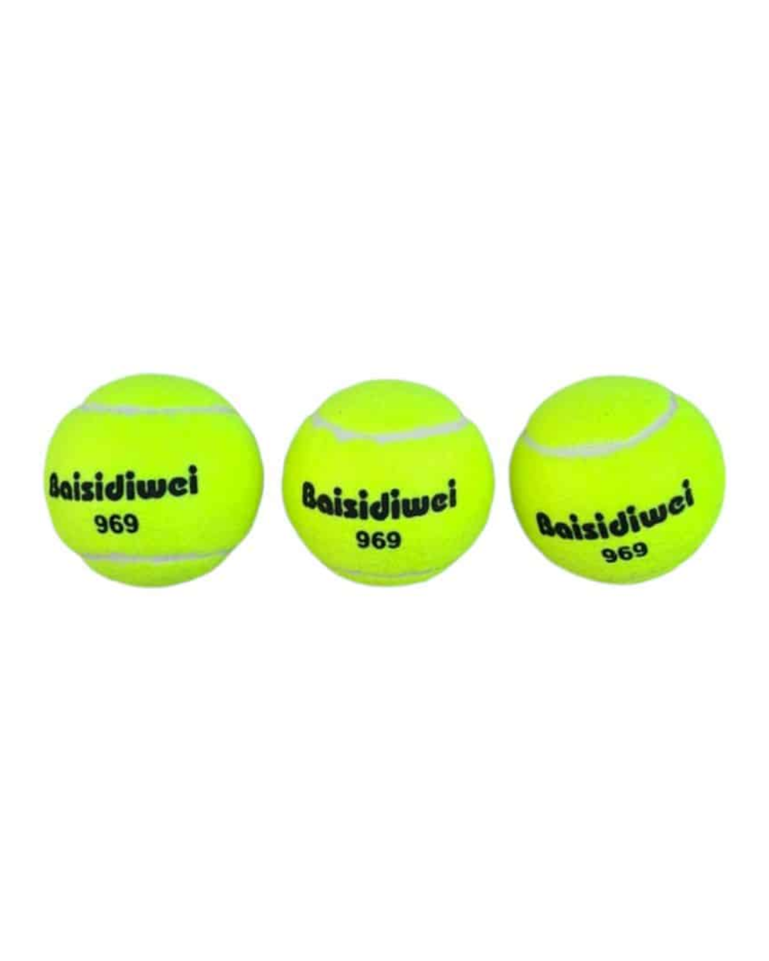 Tenis Topu 3’lü Set Dayanıklı Antrenman ve Maç Topları