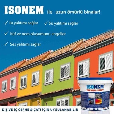 Termal Boya 18 kg Isı Yalıtımı İçin