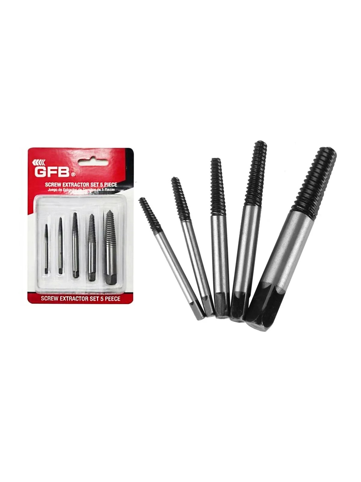 Ters Kılavuz Seti 5 Parça Hafif Hizmet GFB3950