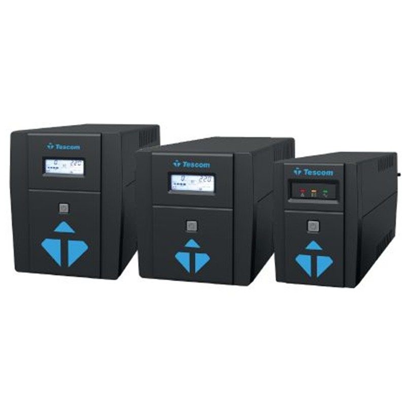 TESCOM LEOAP 2000VA 1F/1F (2X9AH) 4/8DK LCD LINE INTERAKTIF UPS