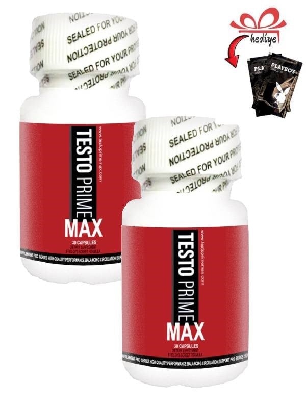 Testo Prime Max Erkeklere Özel Her an Maksimum Limit 30’lu x 2 adet