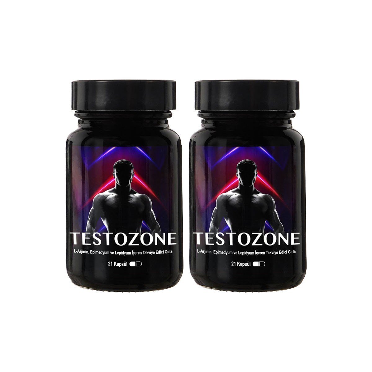 Testozone 2 Kutu Erkeklere Özel L-Argininli Lepidyumlu 21Li Formül