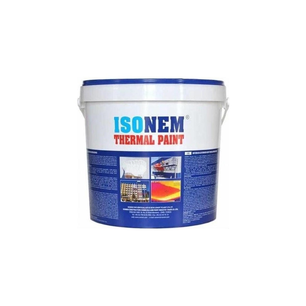 Thermal paint, 18 kg, ısı yalıtım özelliği