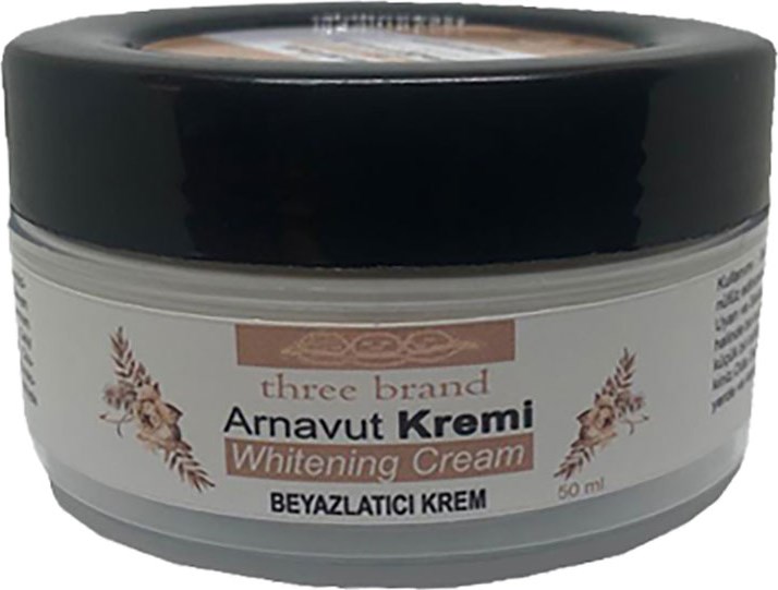 Three Brand Arnavut Kremi Whitens Cream  Aklık Kremi GIZEY-92-2:0118 50 ml