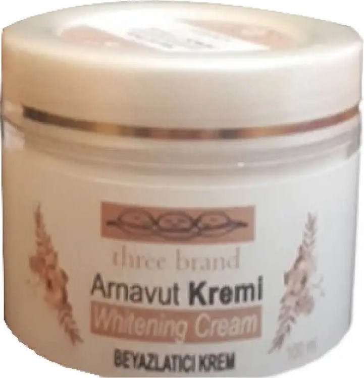 Three Brand Whitens Cream Arnavut Kremi 100ML Cilt Tonu