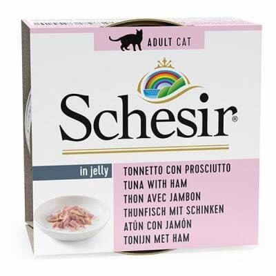 Ton Balıklı ve Jambonlu Jelly Yetişkin Kedi Konservesi 85 Gr