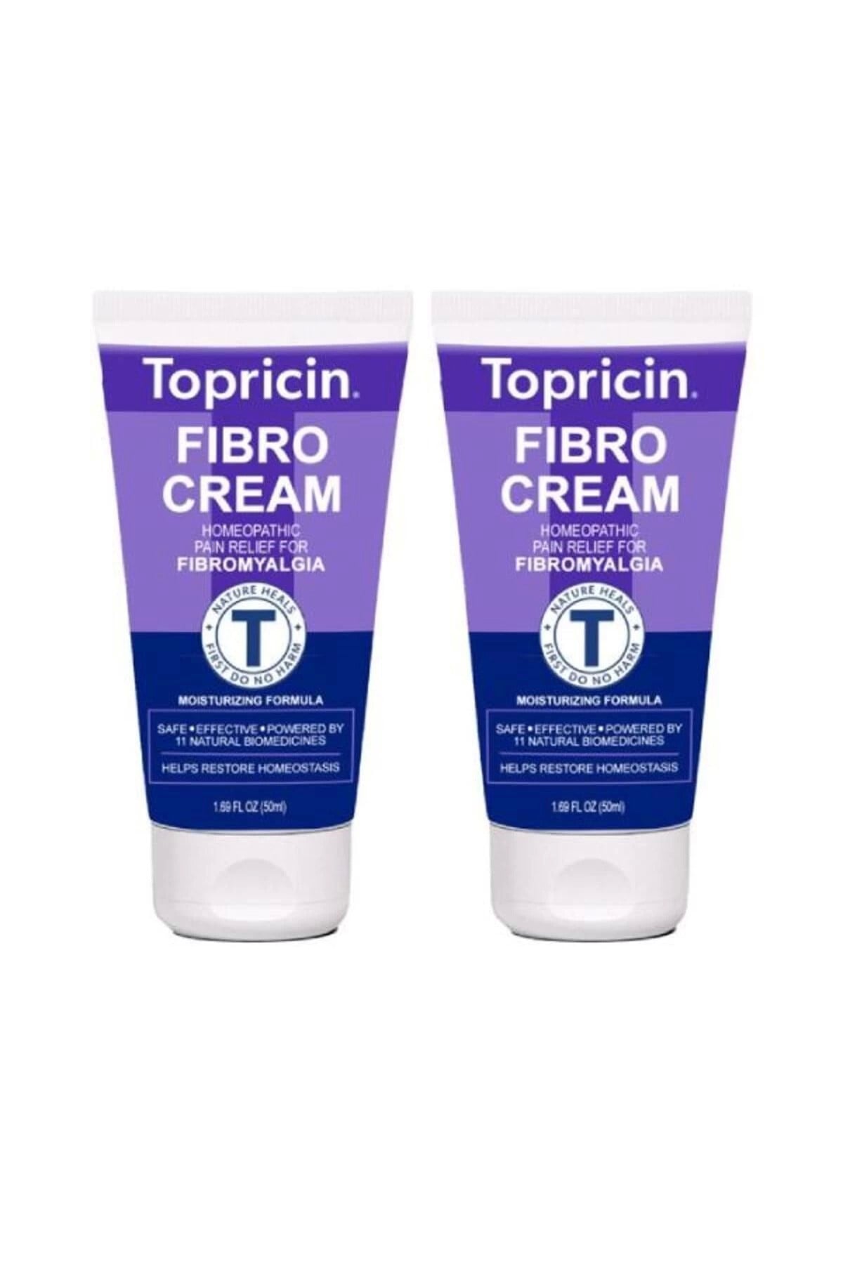 Topricin Fibro Rahatlatıcı Masaj ve Bakım Kremi 50 ml x 2 ad