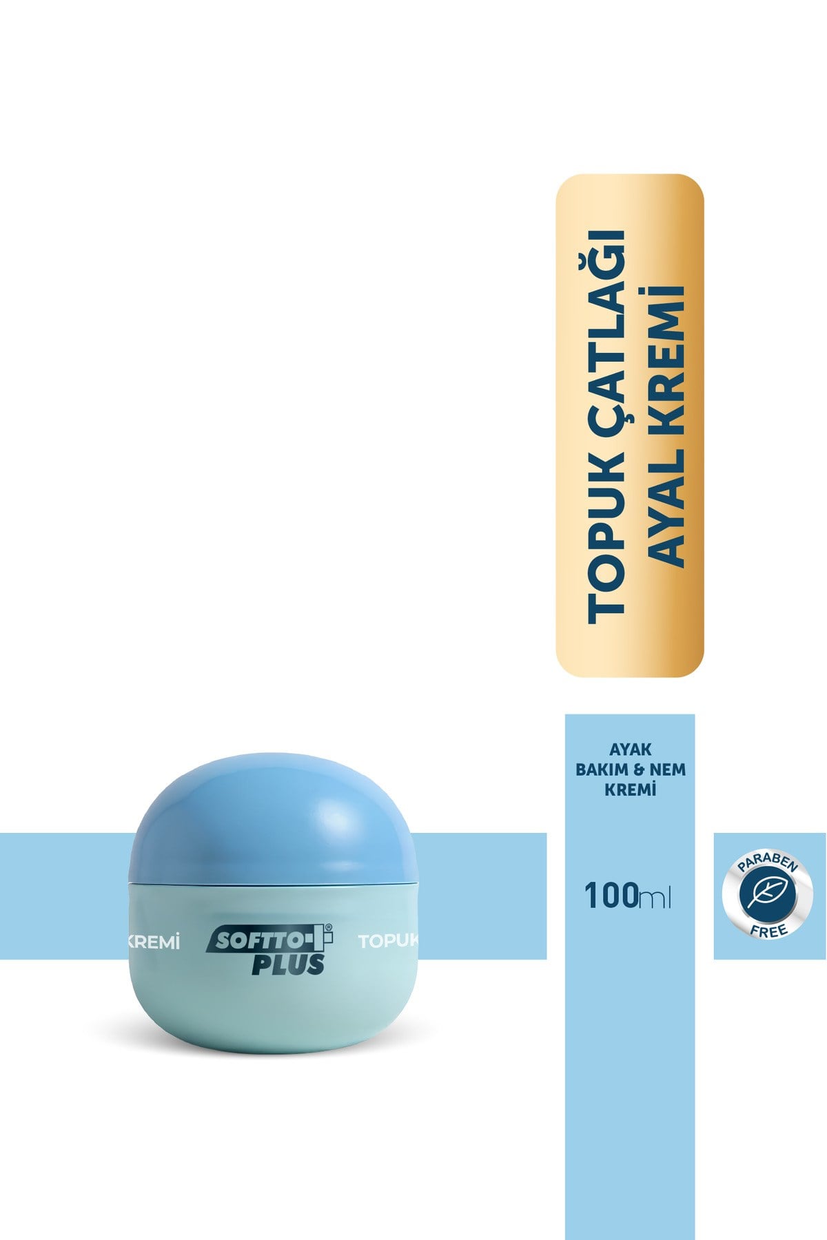 TOPUK ÇATLAĞI VE AYAK KREMİ 100 ML