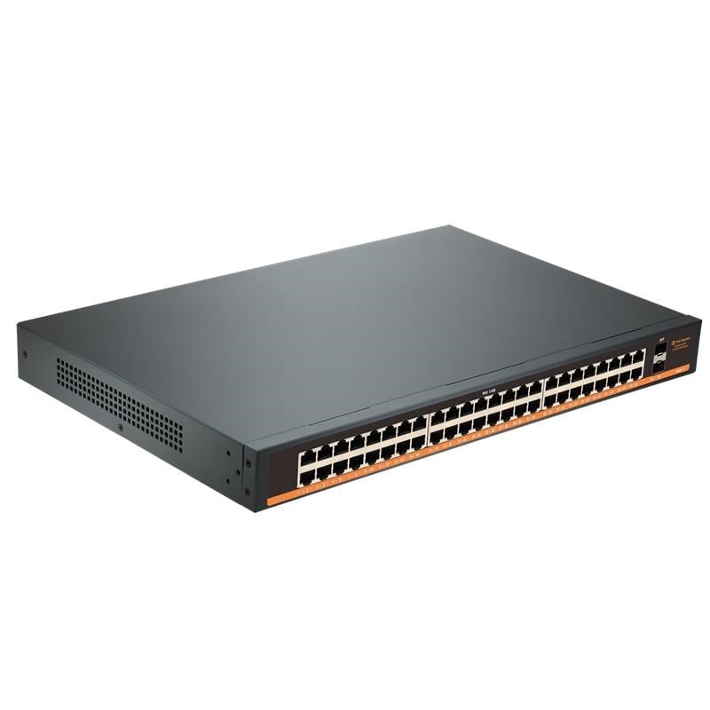 TP-G4820-POE800W 48 PORT GIGABIT + 2X 1GB SFP UPLINK RACKMOUNT POE SWITCH