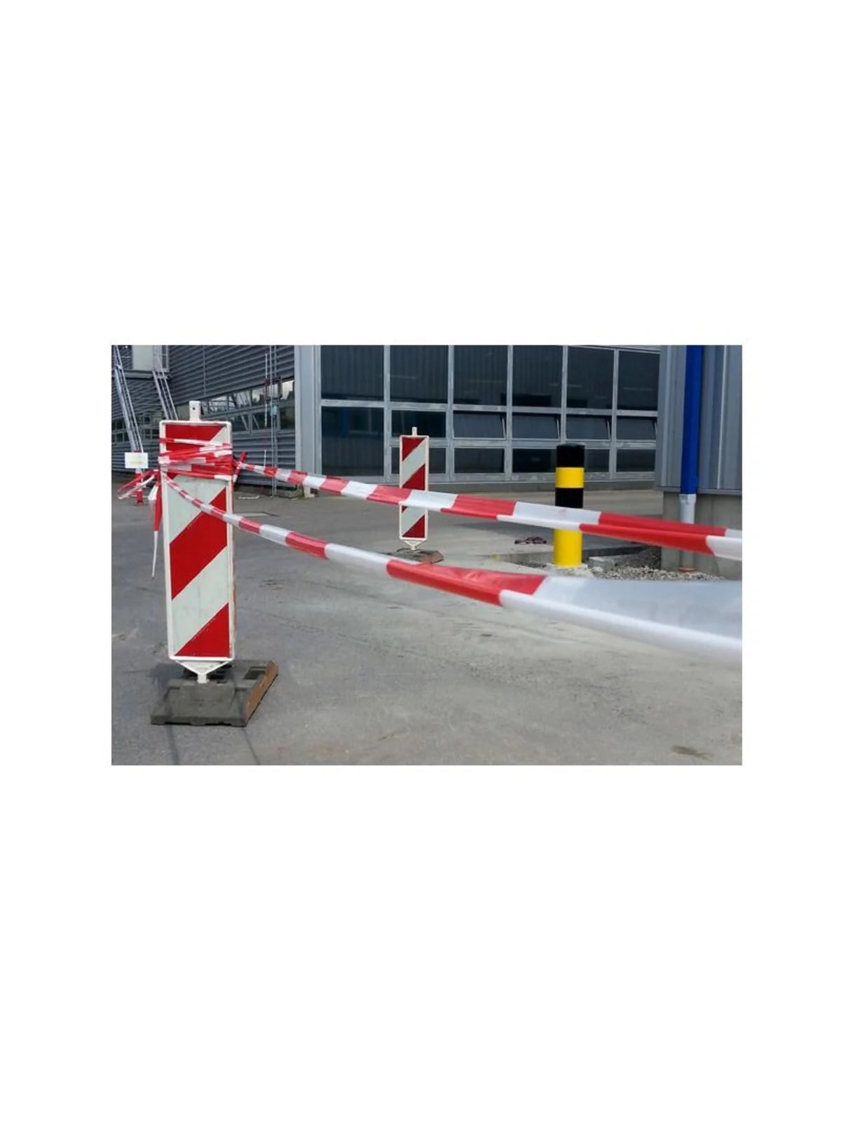 Trafik Emniyet Şeridi Bandı Kırmızı Beyaz 360 mt