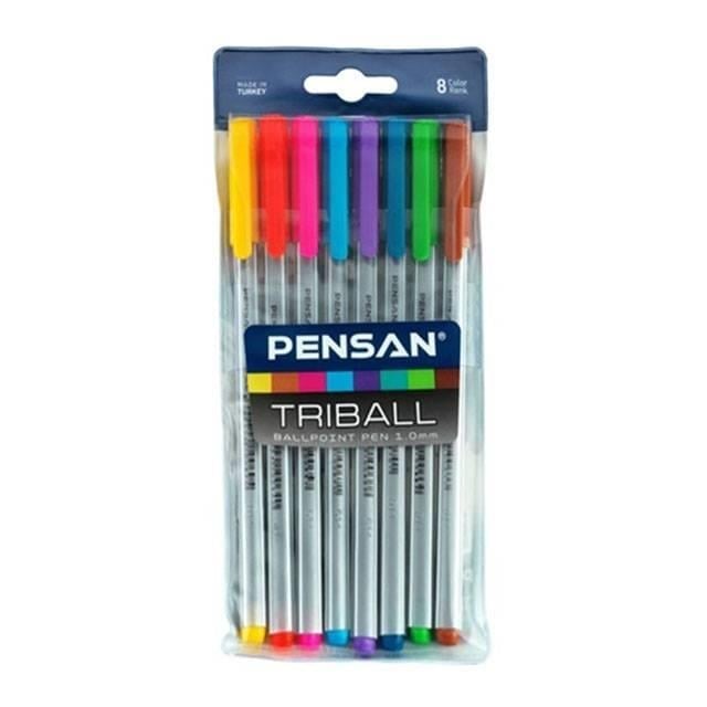 Tribal 8 li Tükenmez Kalem