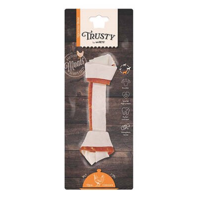 Trusty Tavuklu Düğümlü Kemik Köpek Ödülü 85 Gr 20,3 Cm