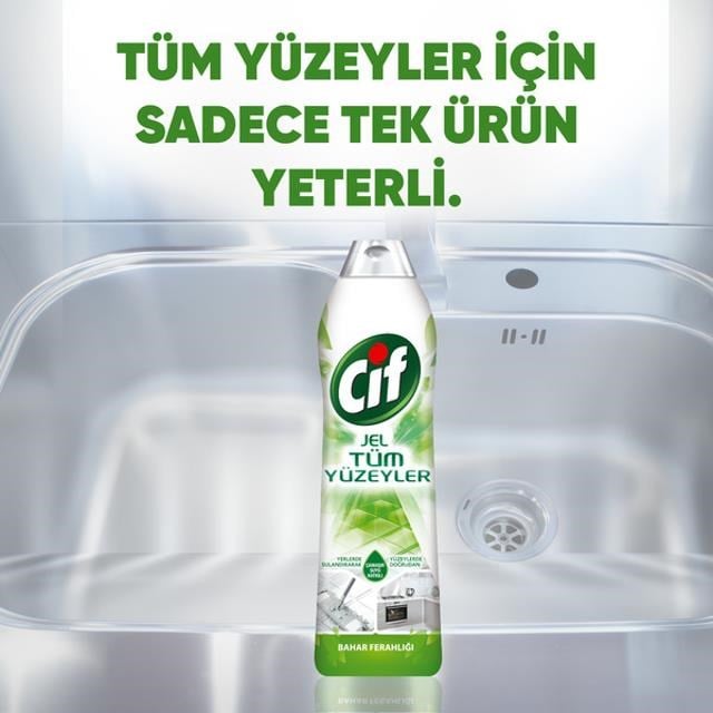 Tüm Yüzeyler 750 ML Jel Bahar Ferahlığı
