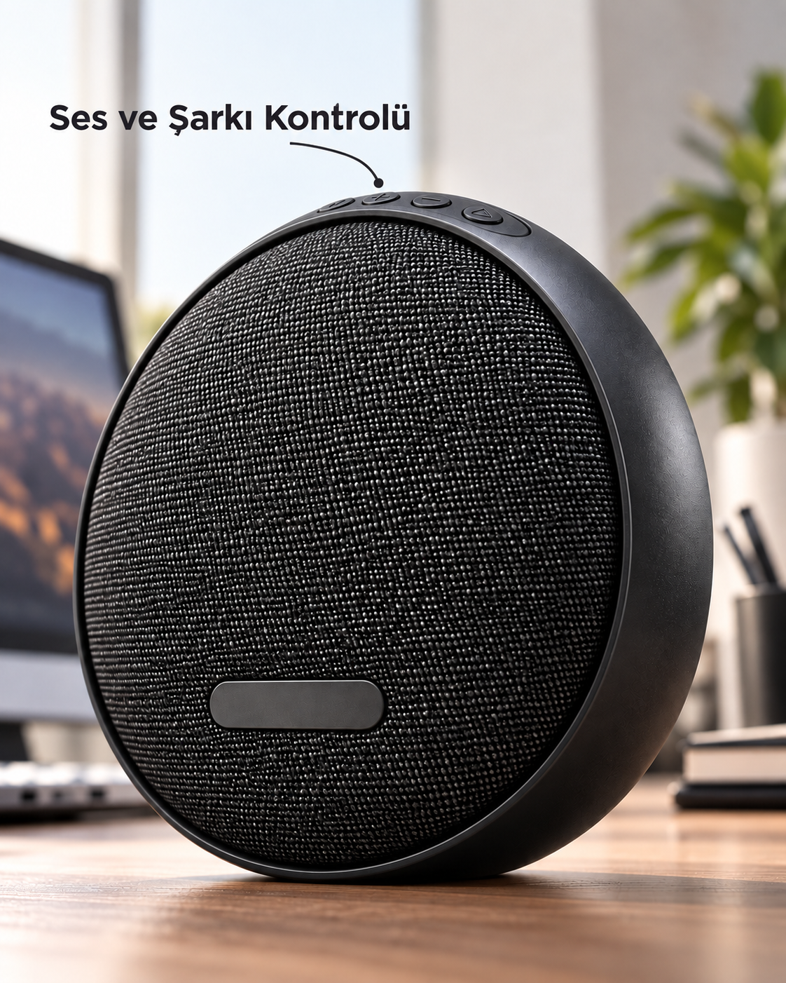 Tuş Kontrollü Bluetooth Hoparlör Dahili Batarya ve Çoklu Müzik Oynatma Seçenekleri