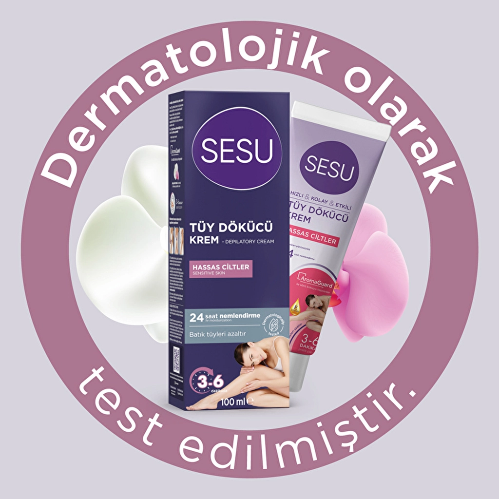 TÜY DÖKÜCÜ KREM & HASSAS CİLTLER İÇİN 100ML,,