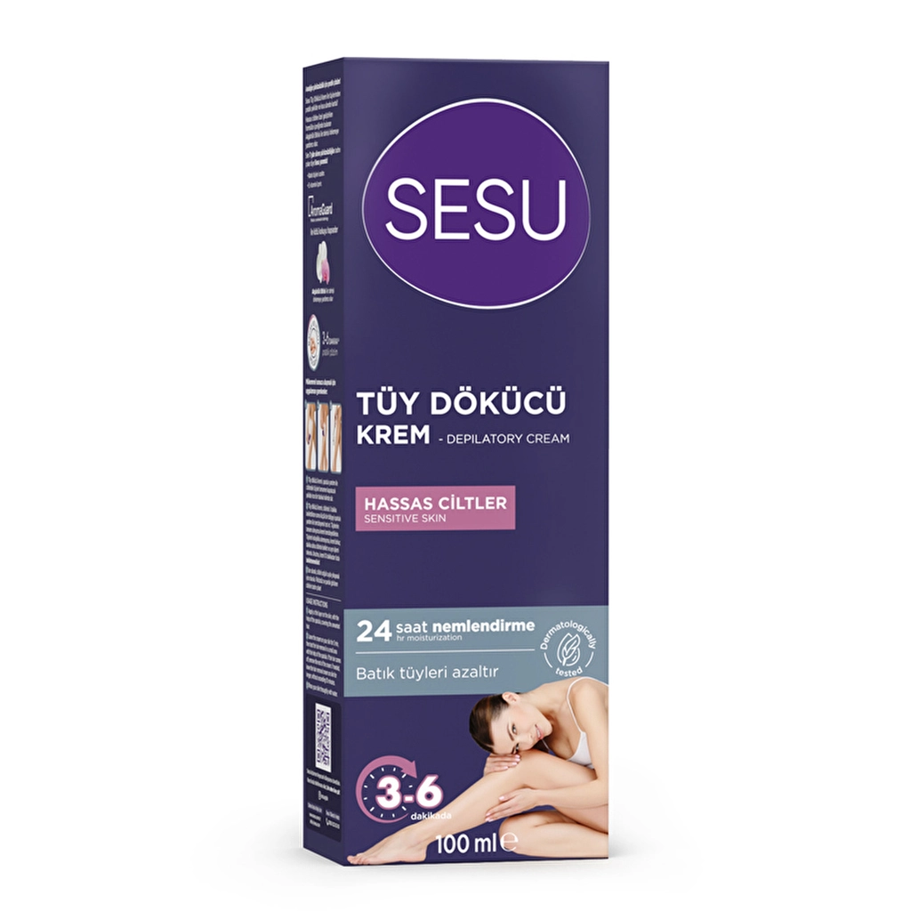 TÜY DÖKÜCÜ KREM & HASSAS CİLTLER İÇİN 100ML,,