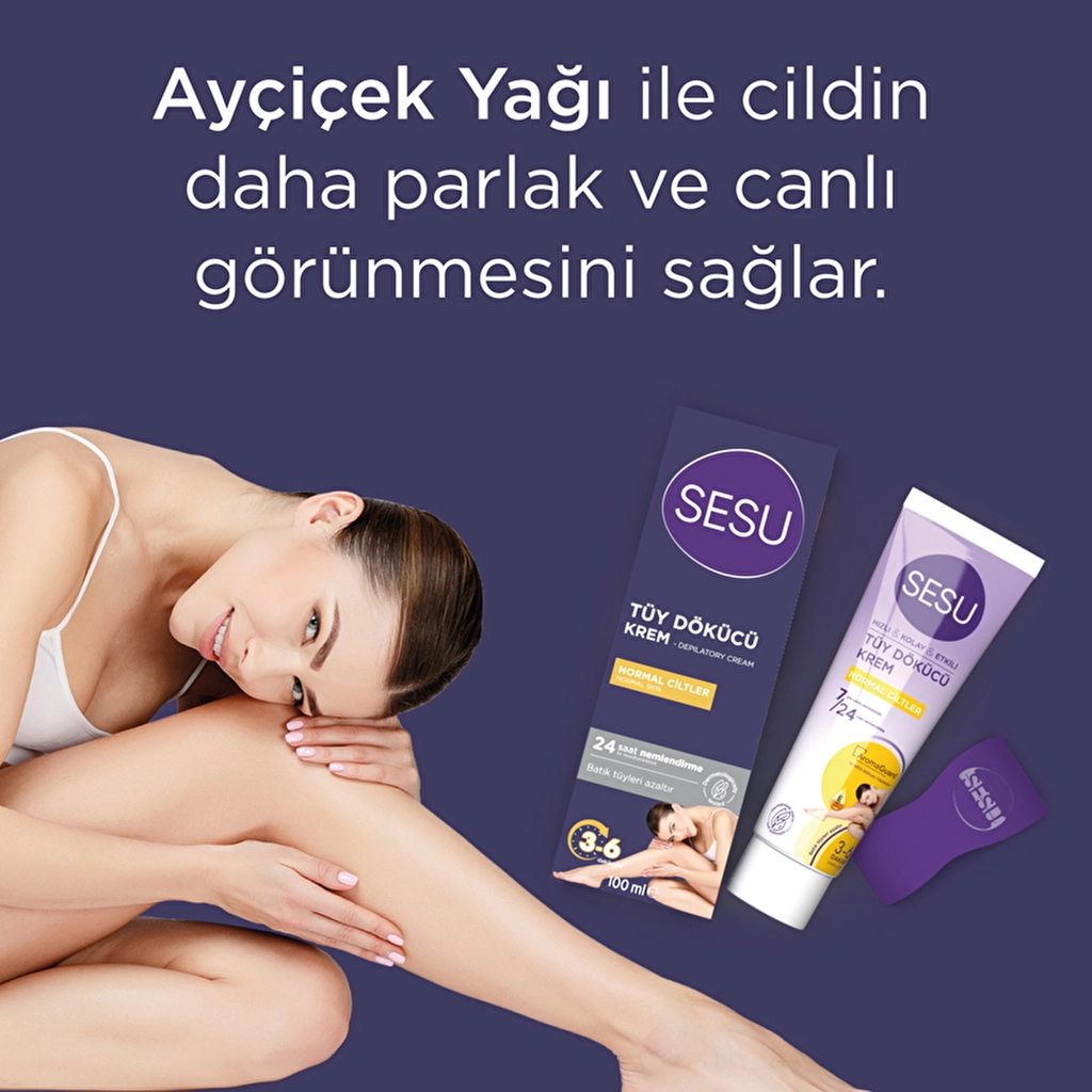 TÜY DÖKÜCÜ KREM & NORMAL CİLTLER İÇİN 100ML