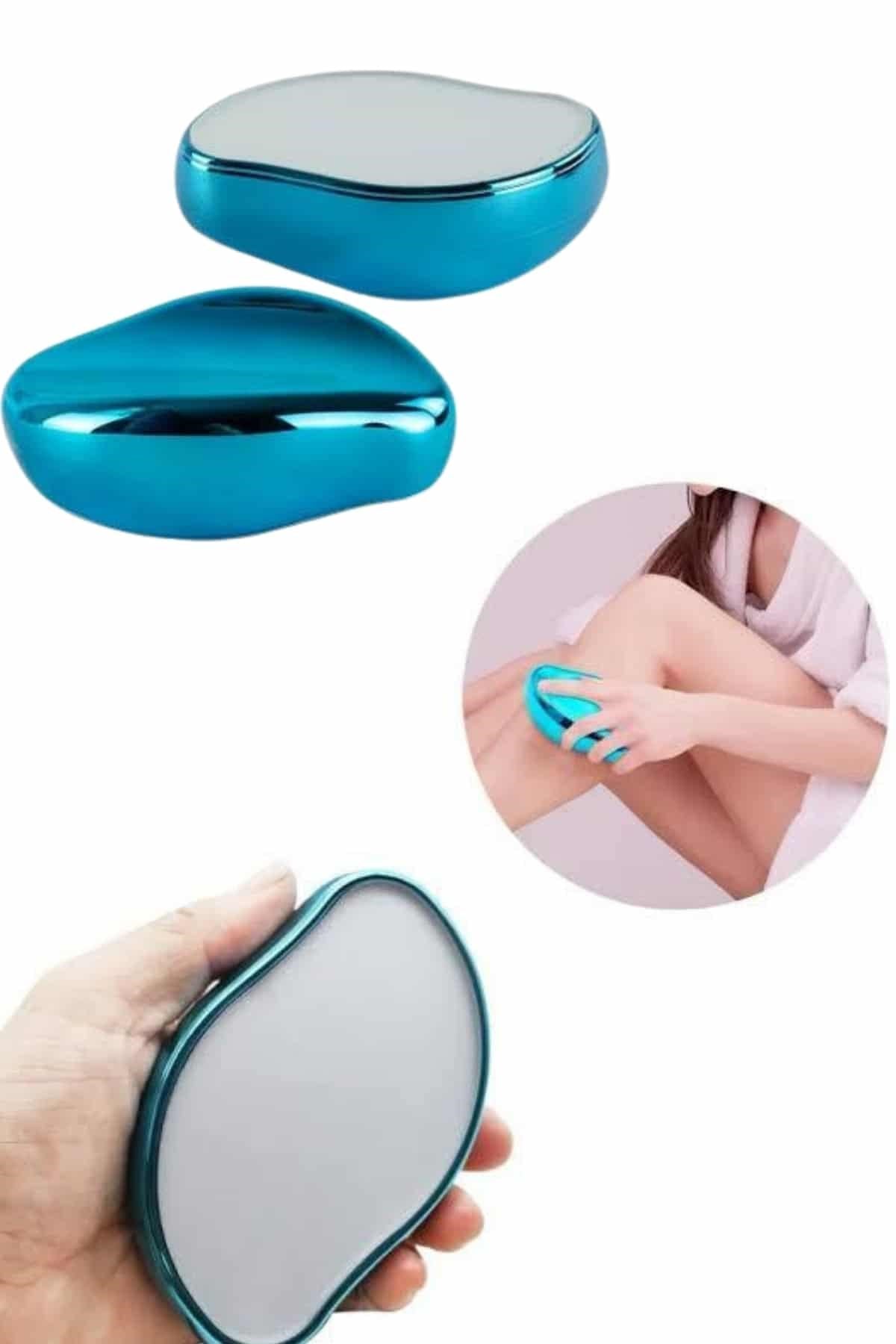 Tüy Silgi Kristal Epilasyon Acısız Ağrısız ve Pratik Epilasyon Aleti