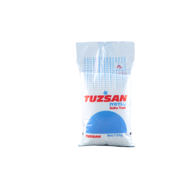 Tuzsan İyotlu Sofra Tuzu 750gr