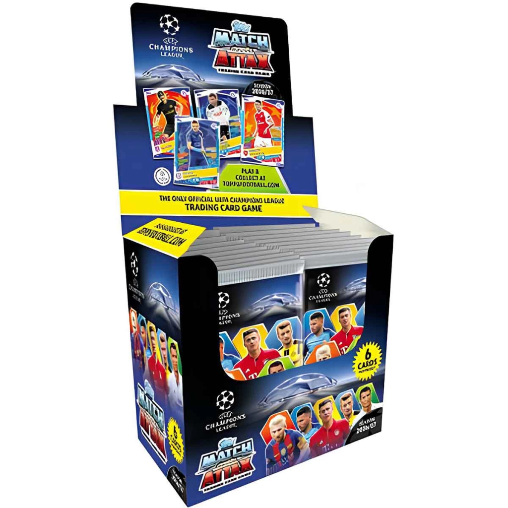 UEFA Şampiyonlar Ligi 16/17 Match Attax Futbolcu Kartları - ( 1 PAKET FİYATIDIR )
