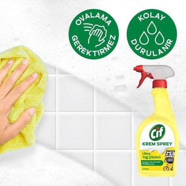 Ultra Yağ Çözücü Yüzey Temizleyici 750 ml Limon