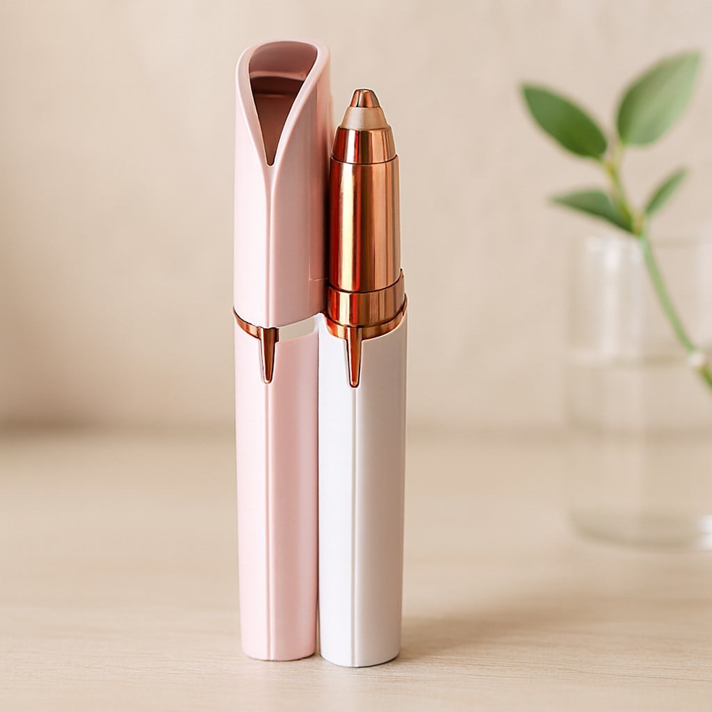 USB Şarjlı Kalem Tüy Temizleme Makinesi 18K Altın Kaplama