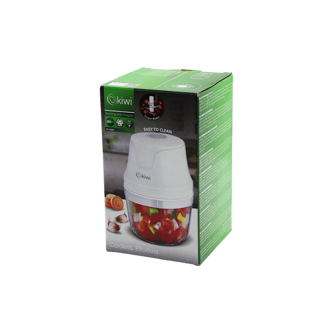 USB Şarjlı Mini Blender 350ml 3 Bıçaklı