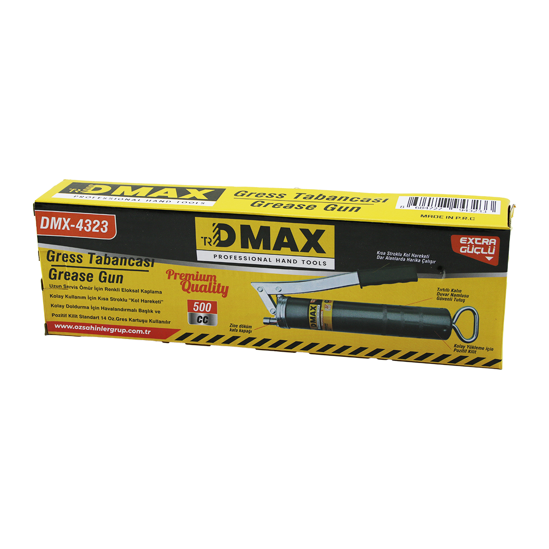 Üstten Kollu 500 cc 3000 PSI Gres Tabancası