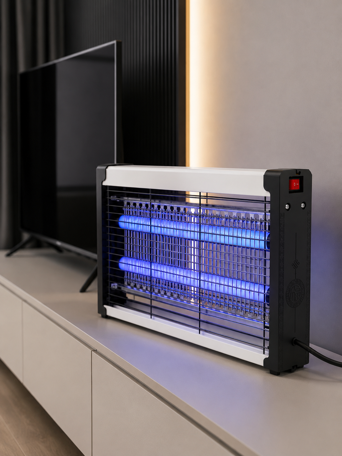 UV Işıklı Elektrikli Sinek ve Uçan Haşere Öldürücü Ev, Ofis ve İşletmeler İçin