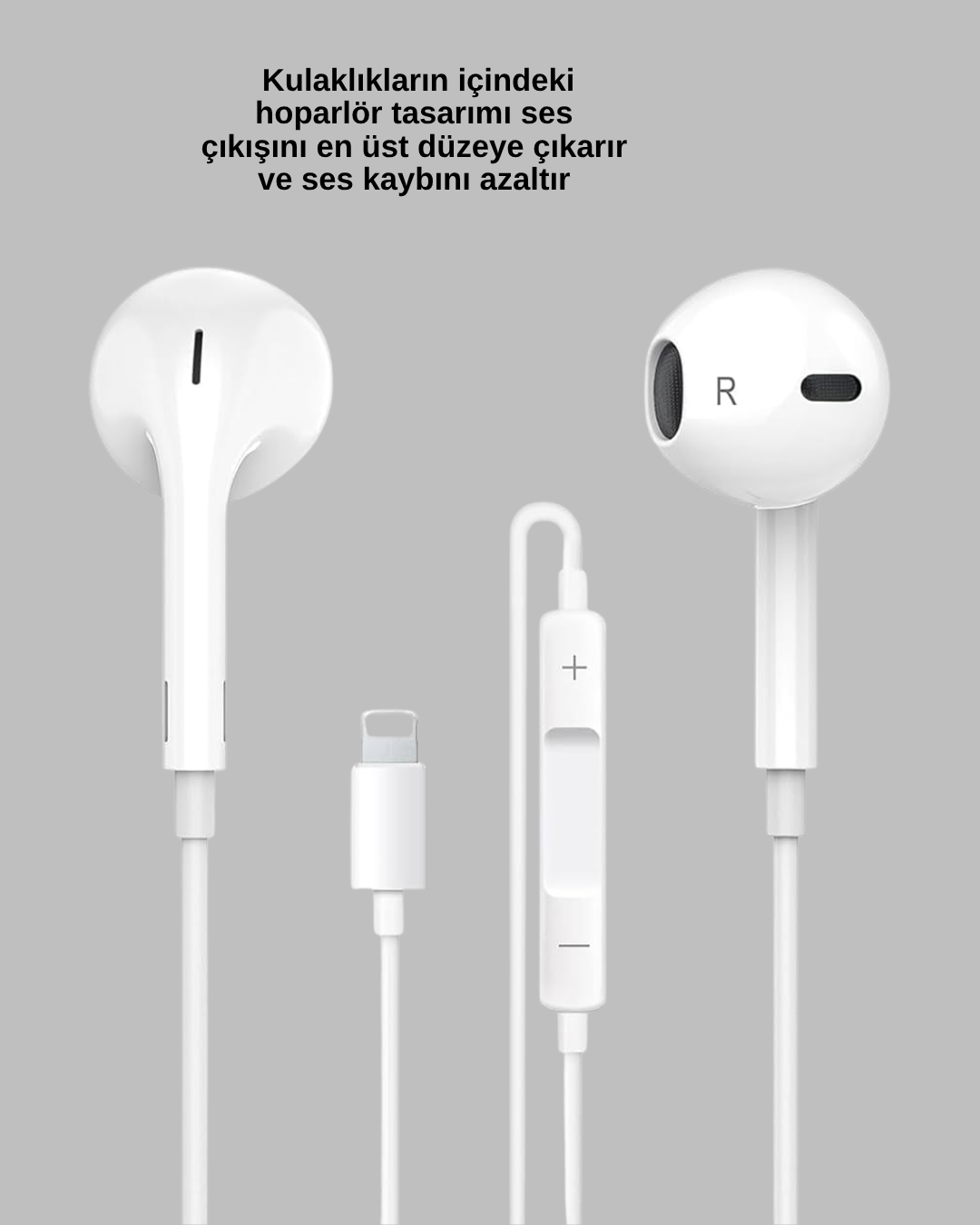 Uzaktan Kumandalı Mikrofonlu Mükemmel Ses Deneyimi Kulaklık Yeni Nesil