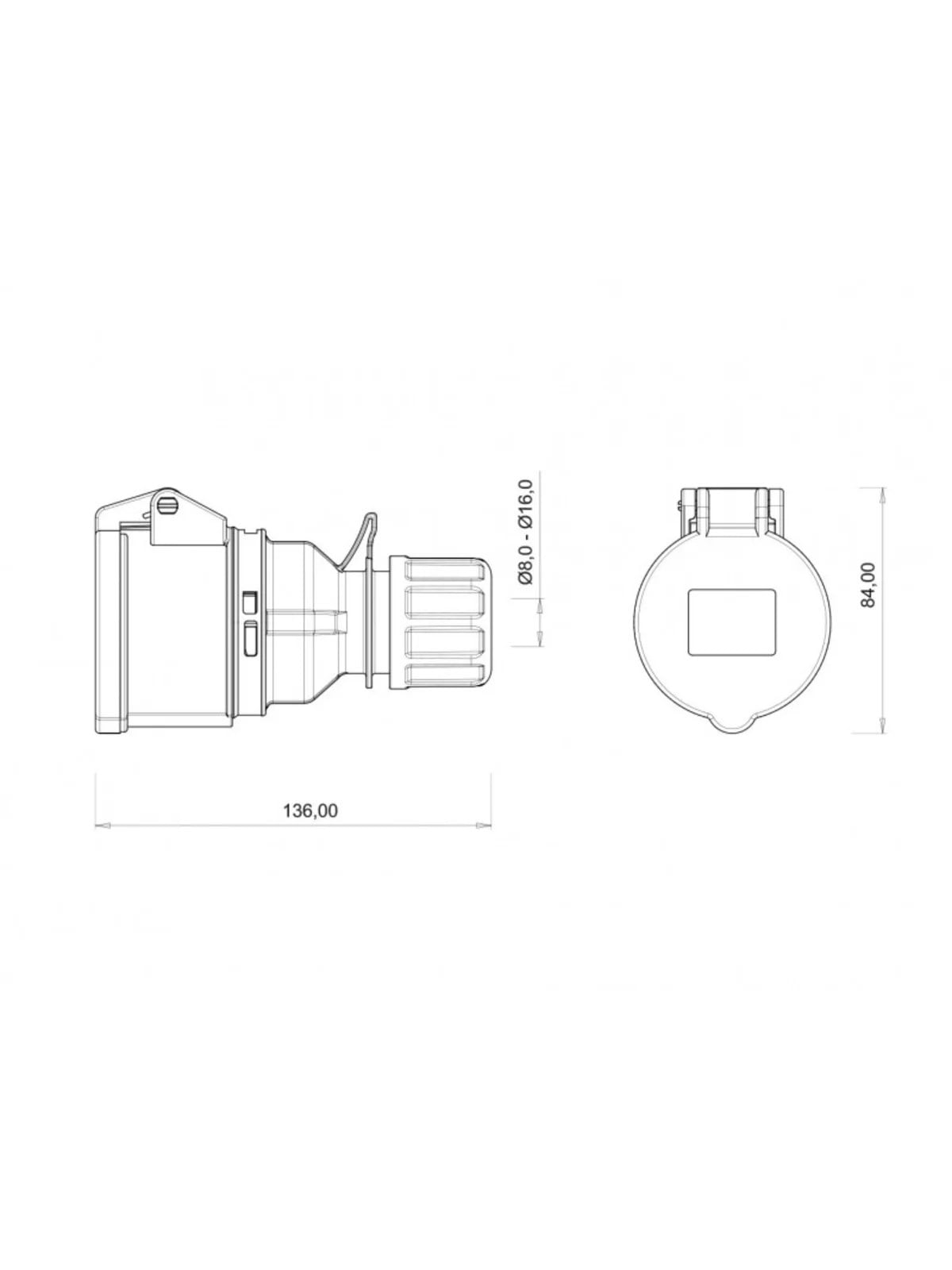 Uzatma Priz BC1-1505-2312