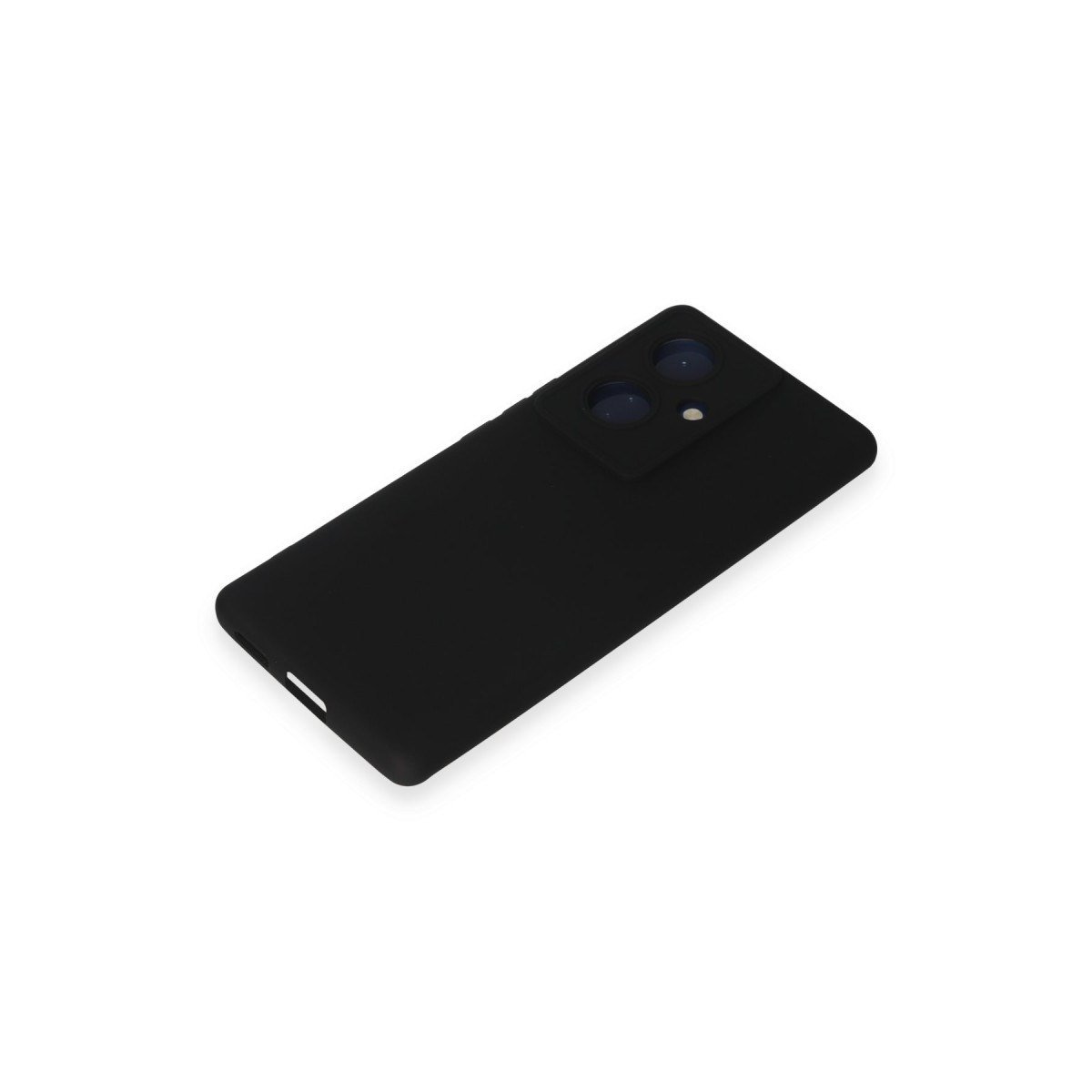 V29 Lite Kılıf Nano içi Kadife Silikon - Siyah