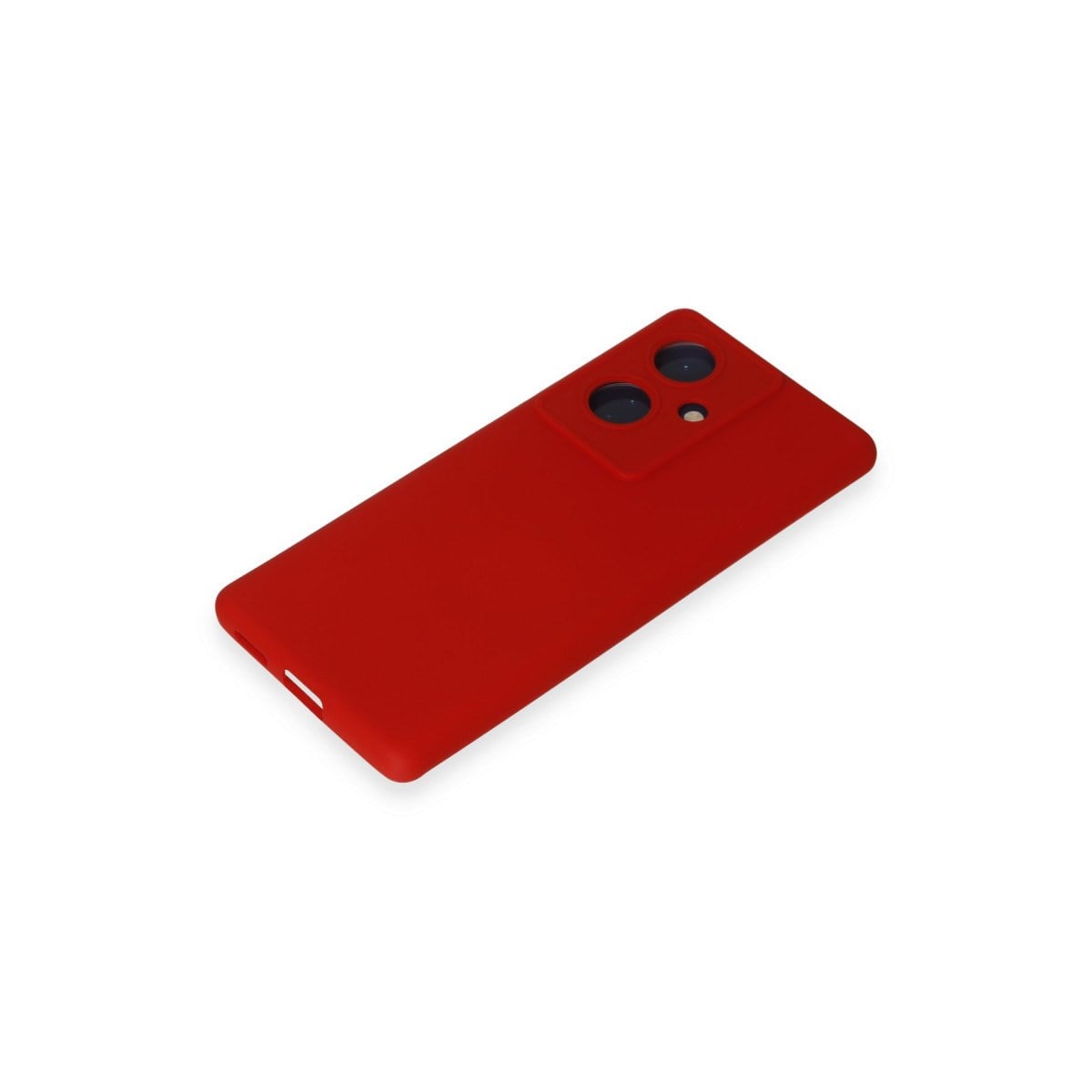 V29 Lite Kılıf Nano içi Kadife Silikon - Kırmızı