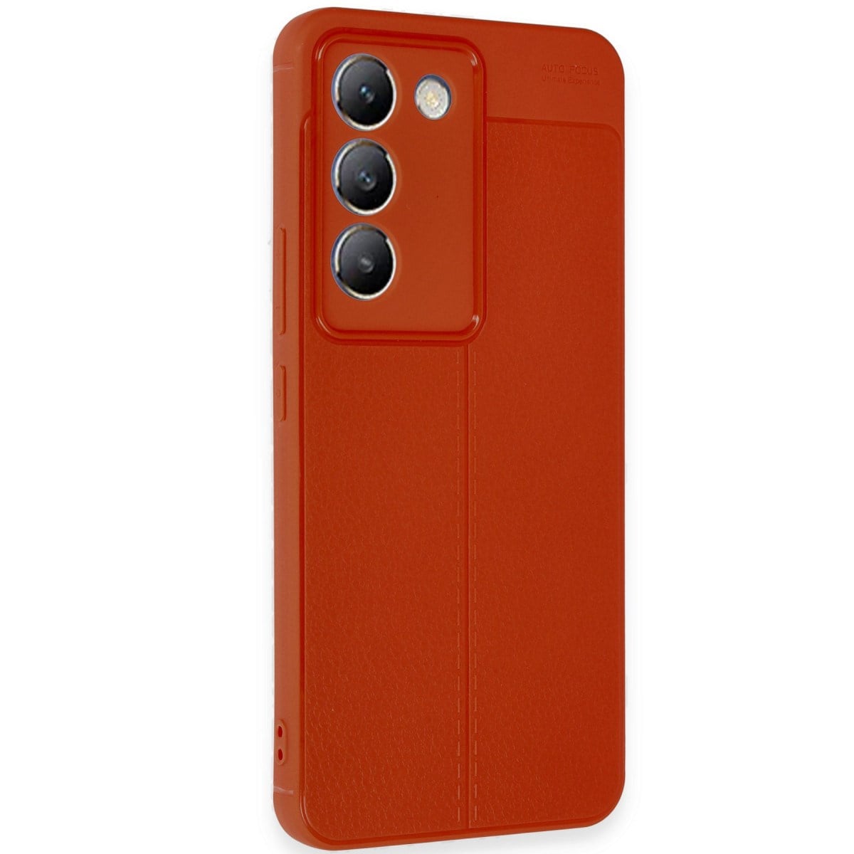 V30 Lite 4G Kılıf Auto Focus Kapak - Kırmızı