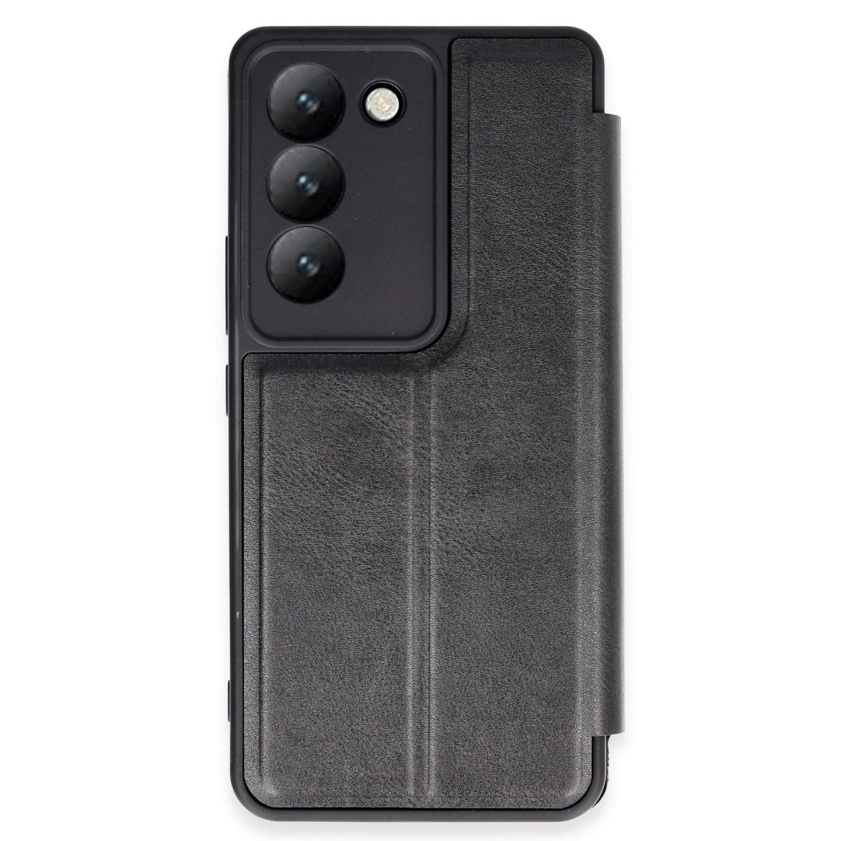 V30 Lite 4G Kılıf Flip Cover - Siyah